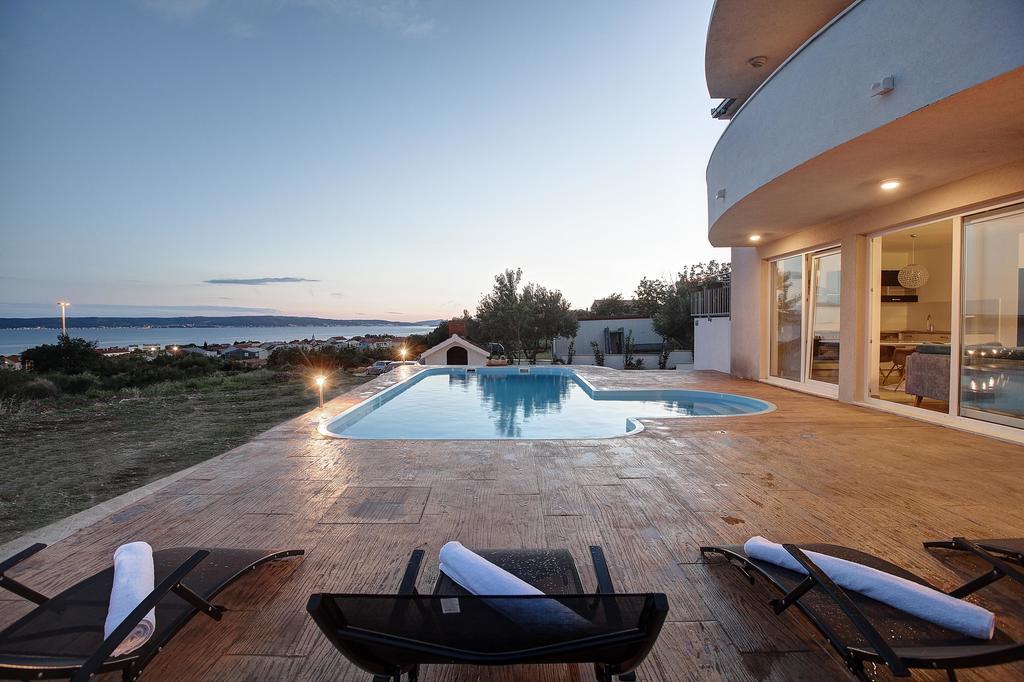 Villa Pia Split Kaštela Exteriör bild